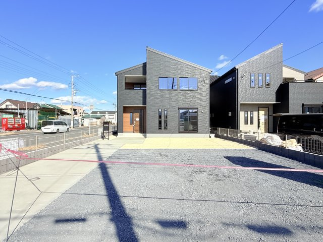 大洗町五反田3期　新築戸建　1号棟の駐車場