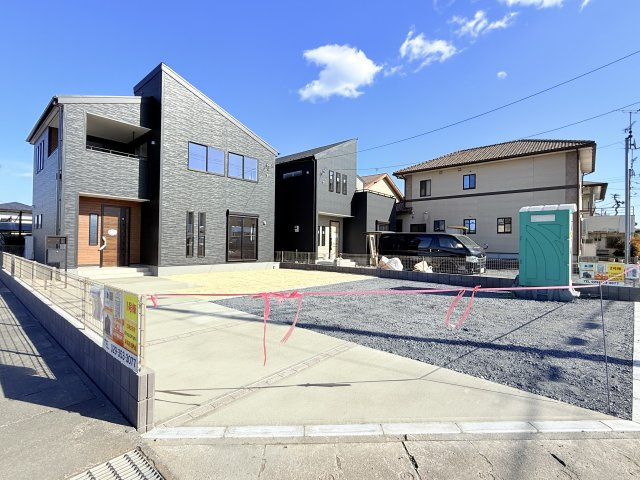 大洗町五反田3期　新築戸建　1号棟の駐車場