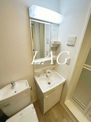 【洗面所】 | ＧｌａｎｚＣｕｂｅ大島 | 洗面台です。