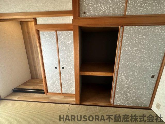 交野市星田西3丁目　2階建の収納
