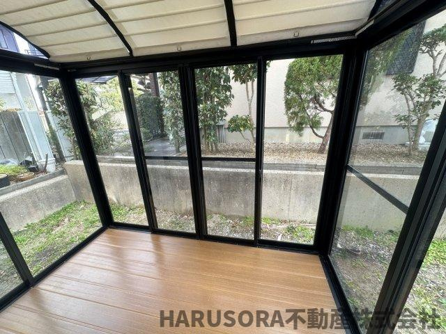交野市星田西3丁目　2階建のバルコニー