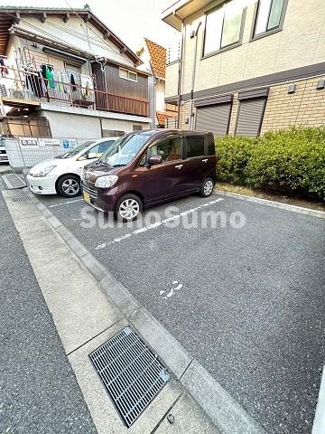 クレールコートの駐車場|駐車場です