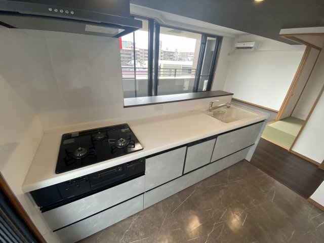 日進シティハウスのキッチン|（2022年6月撮影）