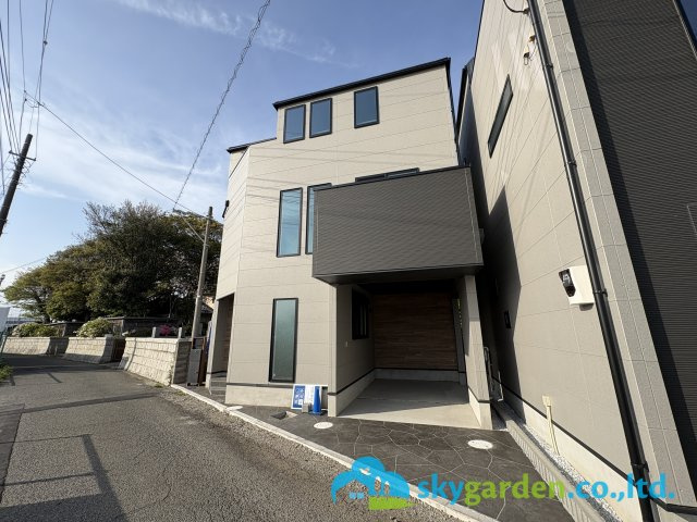 鵠沼神明3丁目第Ⅱ期　新築戸建　全12邸c-1号棟の外観|外観です