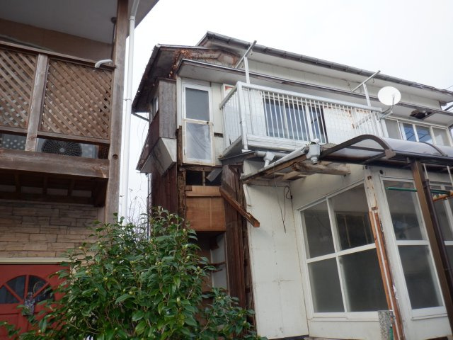 三軒町、門山邸の外観