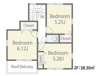 【間取り】 | 上尾市瓦葺　新築分譲住宅