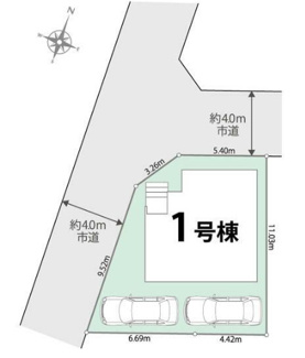 【区画図】 | 上尾市瓦葺　新築分譲住宅