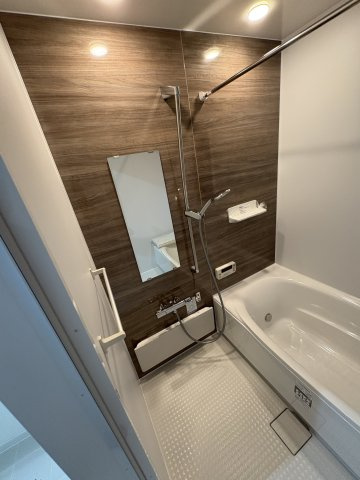 大阪府東大阪市渋川町2丁目の浴室|日々の疲れを癒すお風呂付です