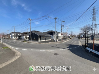 【前面道路含む現地写真】 | CRADLEGARDEN小山市東間々田第7　3号棟 | 前面道路含む現地写真