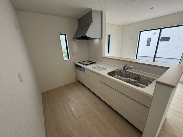 本庄市下野堂第６　のキッチン|３号棟現地キッチン（2026年07月30日）撮影