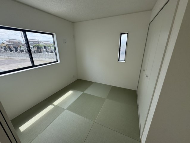 本庄市下野堂第６　の和室|３号棟現地和室（2026年07月30日）撮影