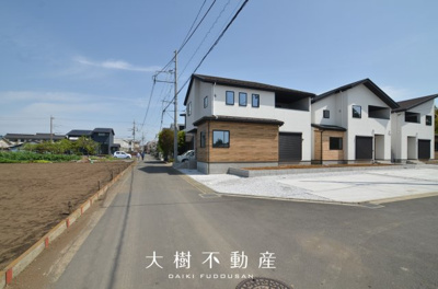 【前面道路含む現地写真】 | 綾瀬市深谷南５丁目 新築戸建て 全3棟【仲介手数料無料】