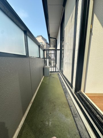 YZハイツのバルコニー