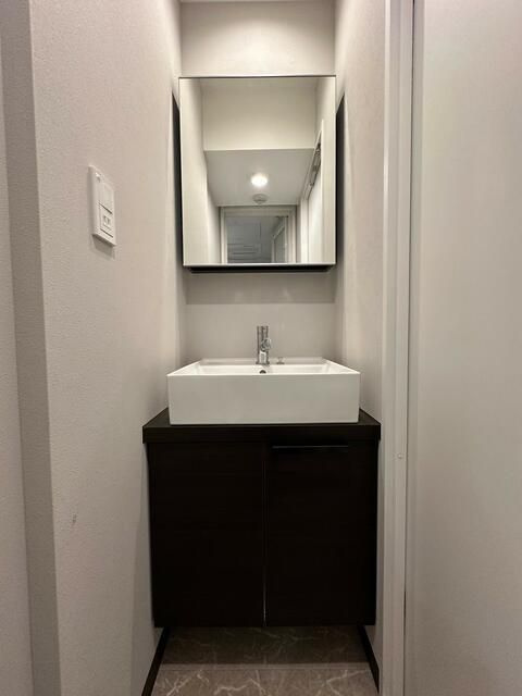 エストゥルース浅草の独立洗面台