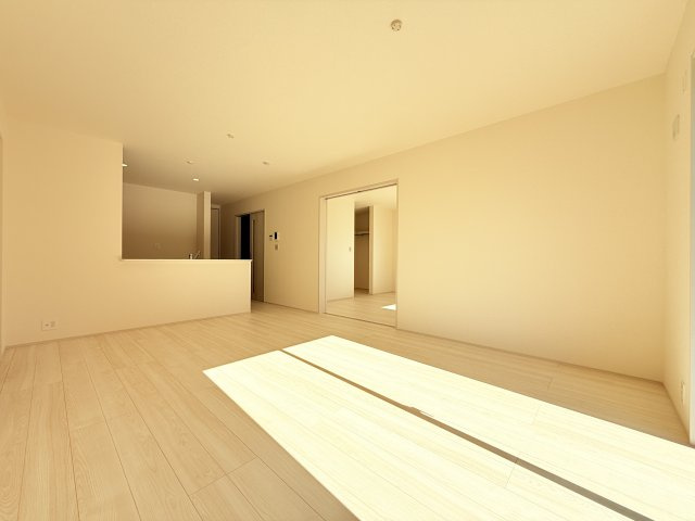 第1下妻市鎌庭　新築戸建　2号棟の居間・リビング