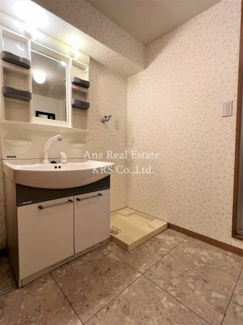 【洗面所】 | ライオンズマンション靭公園 | シャワー付きドレッサー