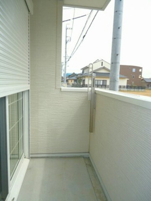 【バルコニー】 | クラールⅠ | 落ち着いた時間を過ごせるバルコニーです