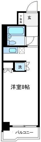 クレール池袋の間取り