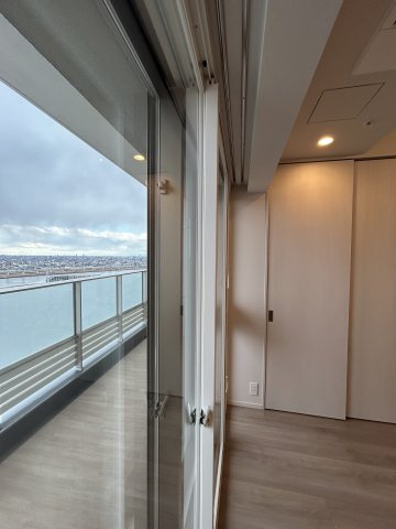 プラウドタワー平井のバルコニー