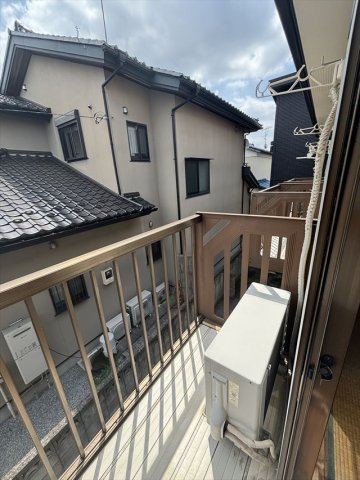 テラスハウスケンのバルコニー