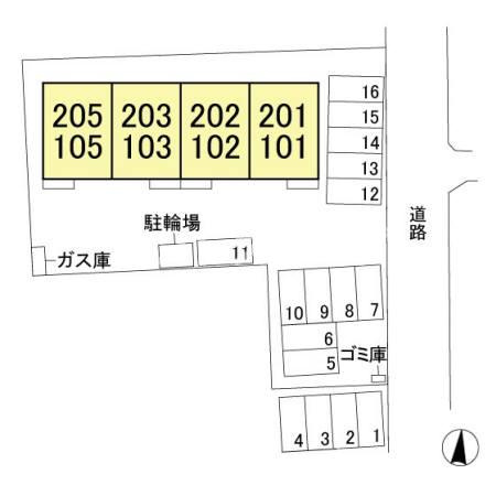 グリーンプラザの区画図|高崎、前橋エリアのお部屋探しはエンドスケープまで！お客様の理想お聞かせ下さい♪
