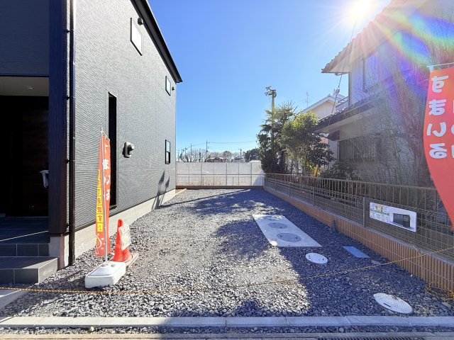 第1下妻市下妻丙　新築戸建の駐車場