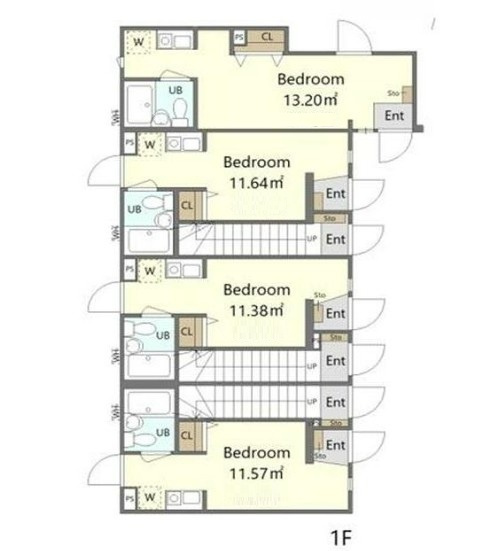 プラチナフォルム堀切菖蒲園の間取り