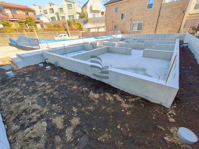 【外観】 | 練馬区関町北４丁目　新築戸建て | 建築中