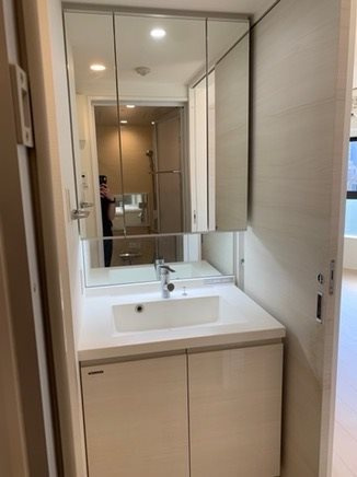 AXAS-IARETH西大島の独立洗面台