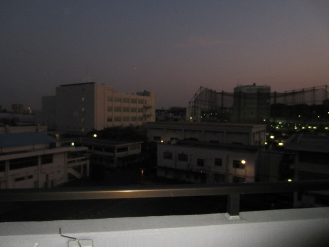 栗生ハイツの展望|昼間は太陽さんさんです