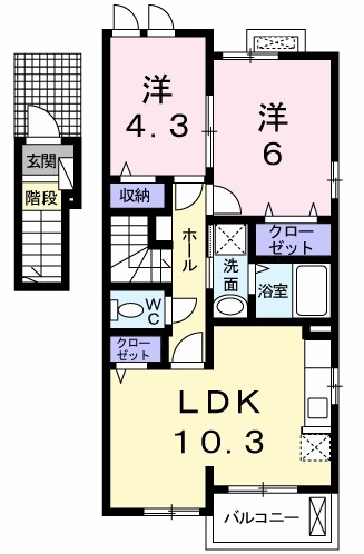 サンライズ赤羽の間取り