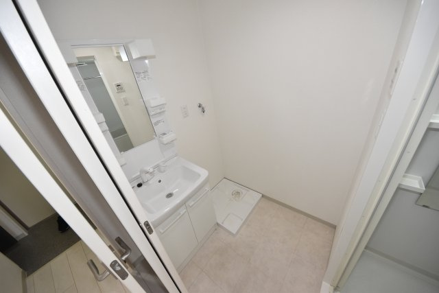 LaCASA上本町の洗面所