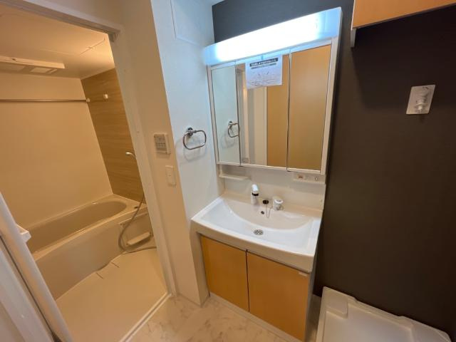 エ・ヴィーバ草間の洗面所|洗面