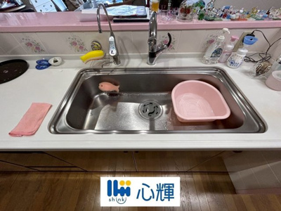 【キッチン】 | 山陽小野田市石井手1丁目 中古住宅／平屋・5LDK＋離れ