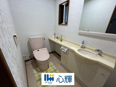 【トイレ】 | 山陽小野田市石井手1丁目 中古住宅／平屋・5LDK＋離れ