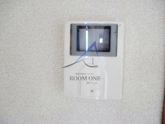 パレスサントピアⅤのセキュリティ|モニター付きインターホンです。