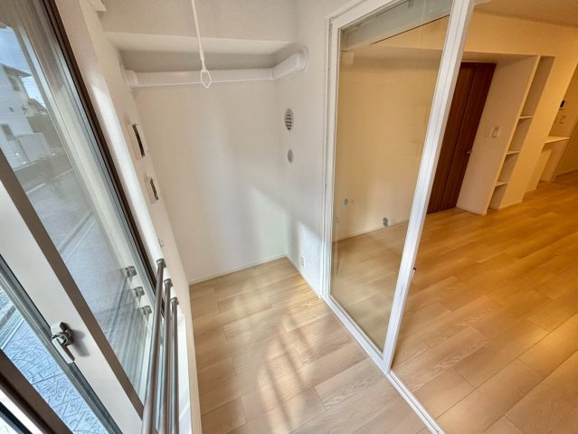 サクラ・コート阿成のバルコニー