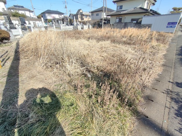 下野市上大領　1区画の外観|家は欲しいけど住宅ローンが不安と仰る方もハンディトラストにお気軽にお問合せ下さい！
※2026年1月撮影