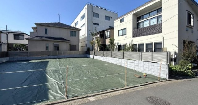 目黒区中町　建築条件なし売地