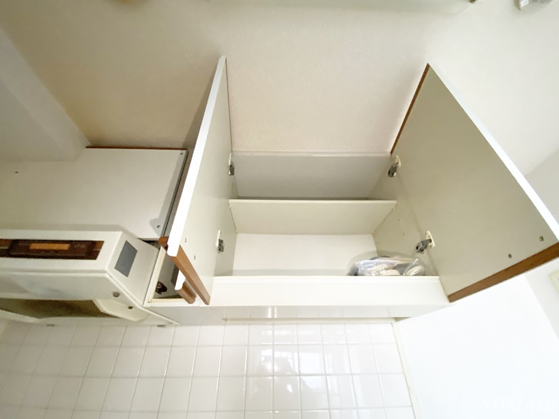 ダイアパレス田端第２の収納|キッチン上収納です☆