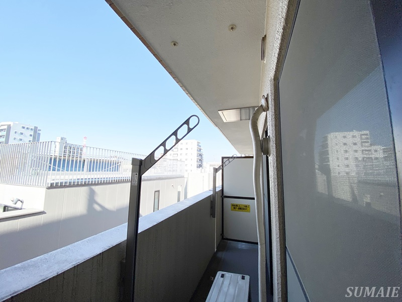 ダイアパレス田端第２の設備|物干しスペースです☆