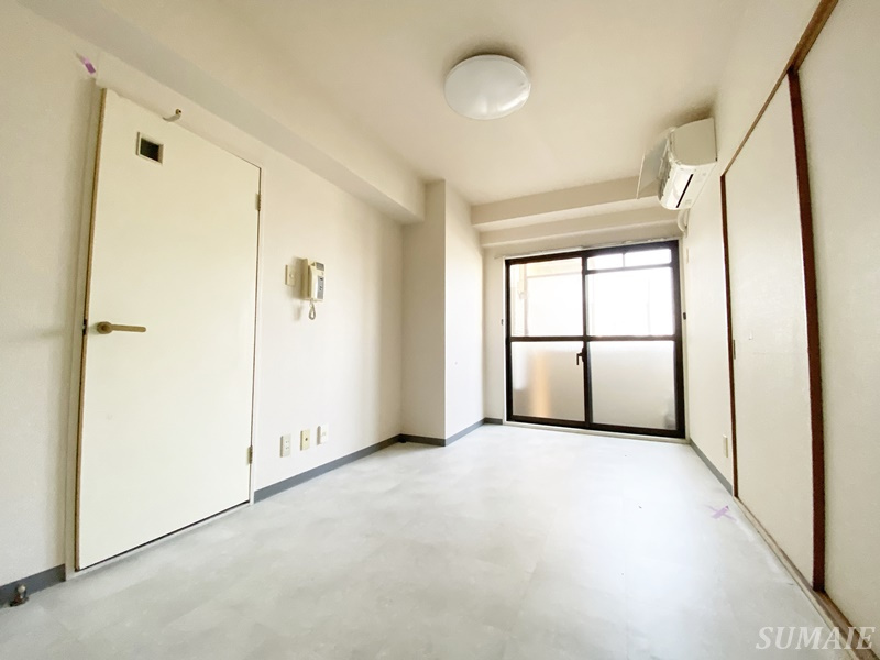 ダイアパレス田端第２の居間・リビング|8.1帖のリビングです☆