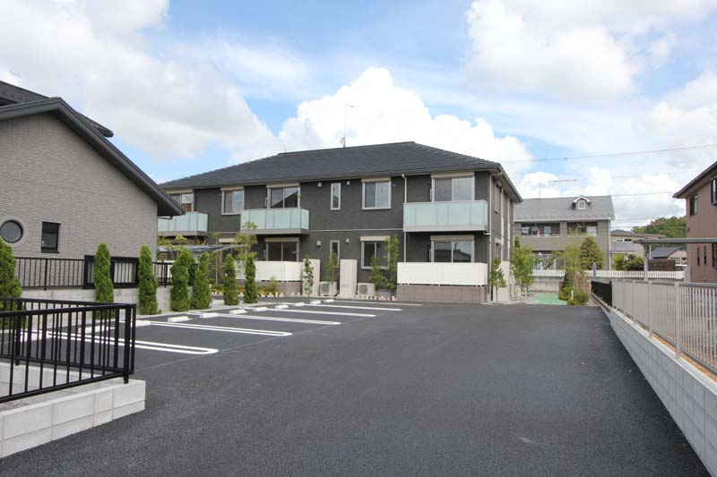 グランルーチェの駐車場