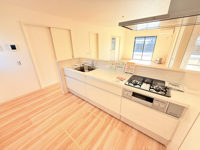 下妻市下栗1期　新築戸建て　1号棟のキッチン