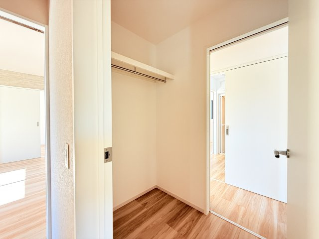 下妻市下栗1期　新築戸建て　1号棟の収納