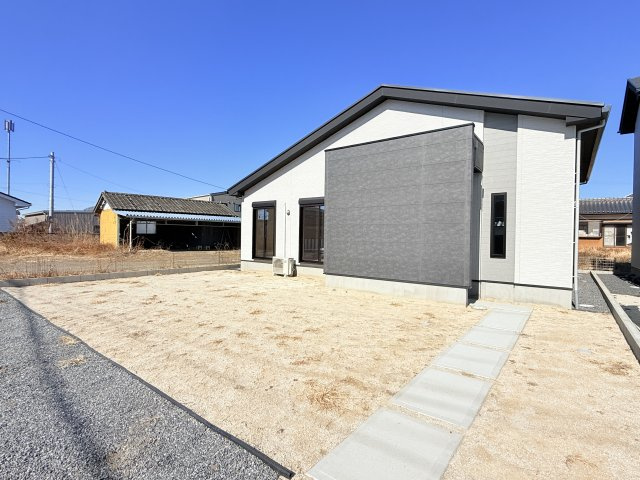 下妻市下栗1期　新築戸建て　1号棟の外観