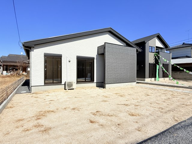 下妻市下栗1期　新築戸建て　1号棟の外観