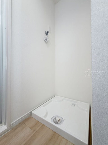 【ランドリースペース】 | ロイヤルパレス | 防水パン（洗濯機置き場）