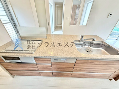 【キッチン】 | 垂水区つつじが丘2丁目戸建 | IHコンロ♪食洗機付き♪