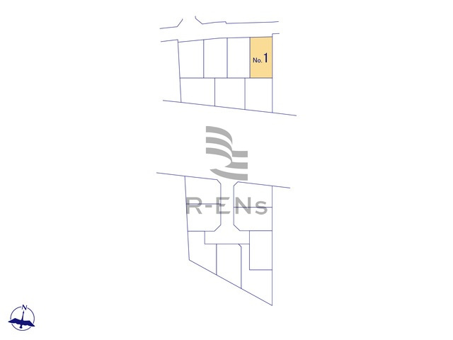 【区画図】 | 西東京市北町５丁目　新築戸建て　１号棟 | 全15棟の新しい街並みが誕生です